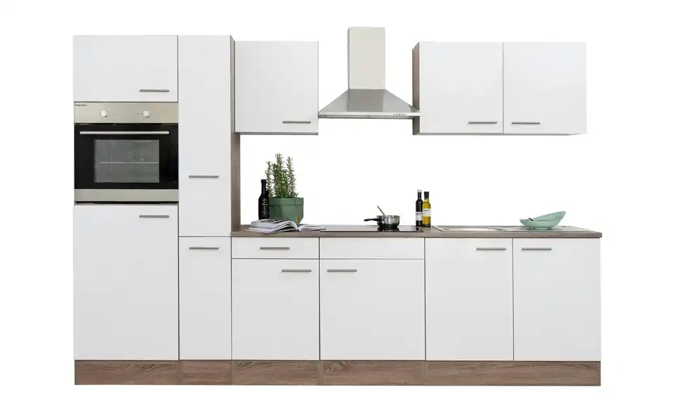 Küchenzeile, Frontansicht