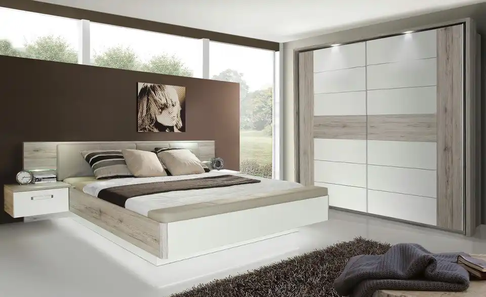 Schwebetürenschrank Rondino, in Wohnsituation