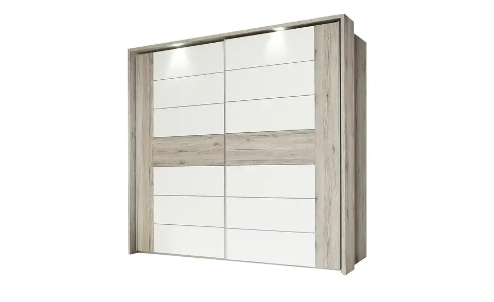 Schwebetürenschrank Rondino, Funktionsansicht