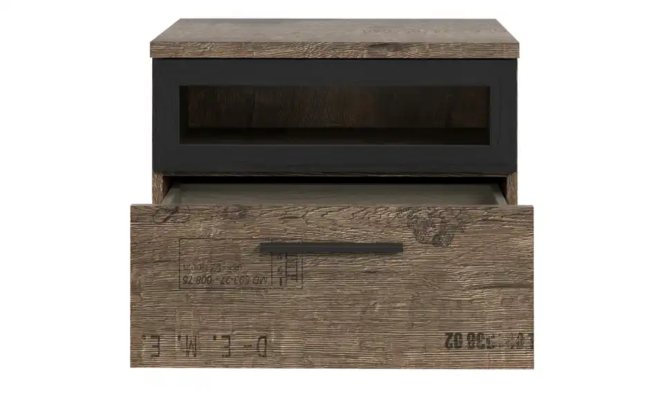 Nachtkommode Jacky, geöffnet