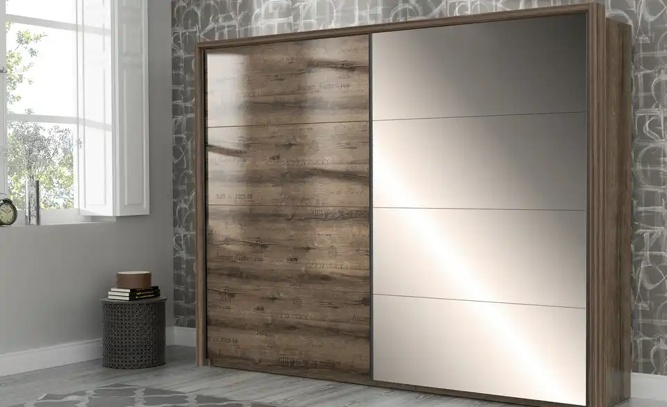 Schwebetürenschrank Jacky, in Wohnsituation