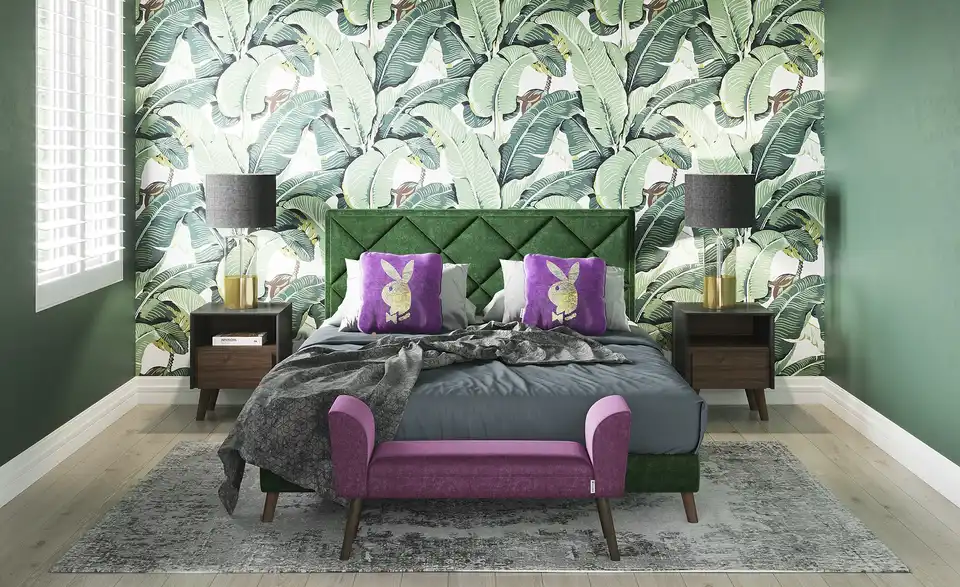 Playboy Boxspringbett Audrey, in Wohnsituation