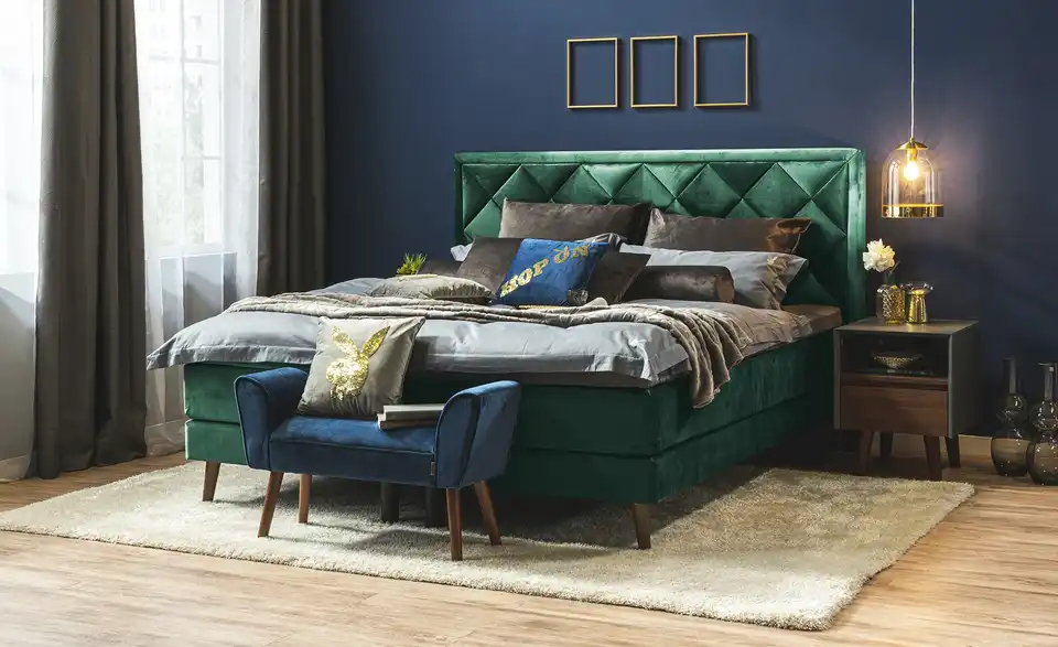 Playboy Boxspringbett Audrey, in Wohnsituation