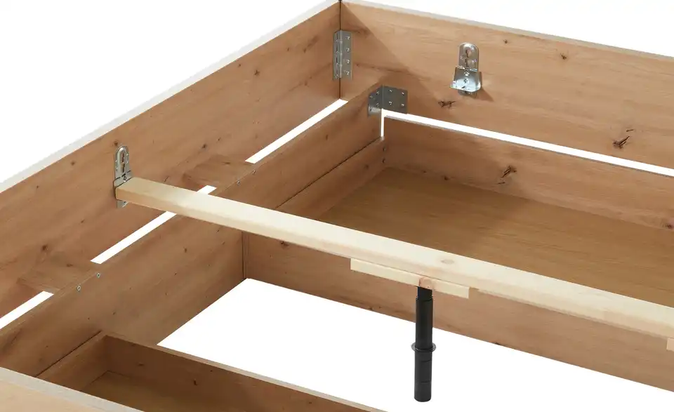 Bettanlage Solid, Detailansicht