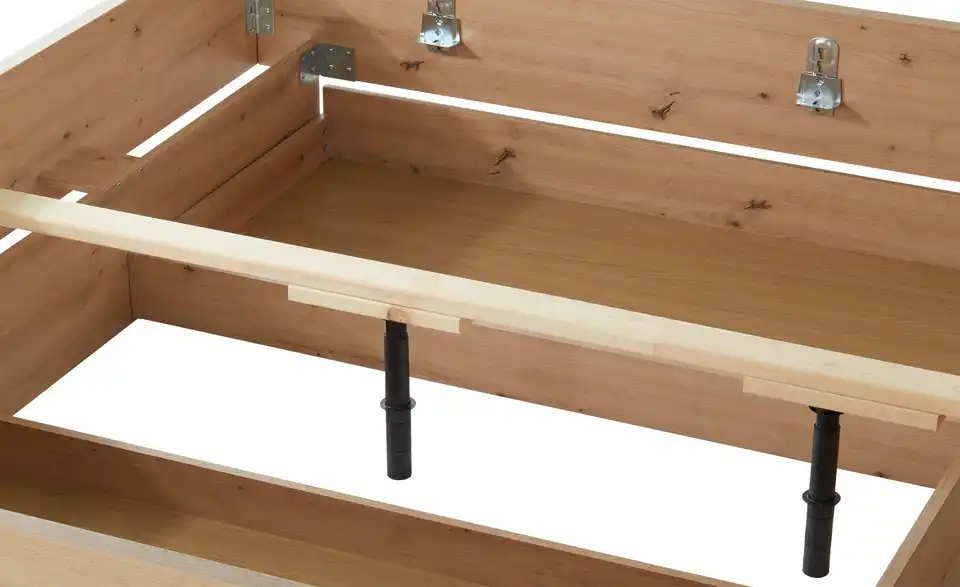 Bettanlage Solid, Detailansicht