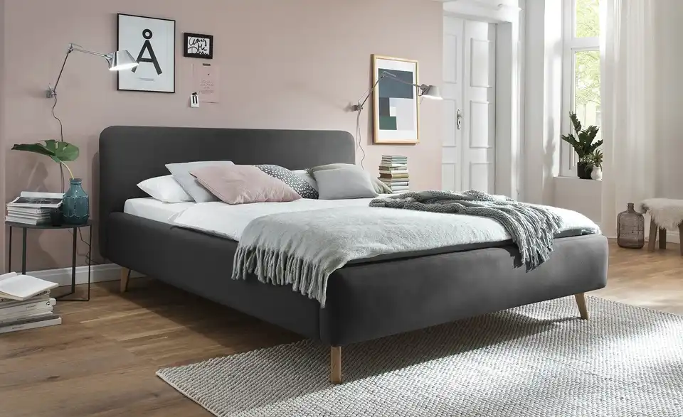 Polsterbettgestell Mattis, in Wohnsituation