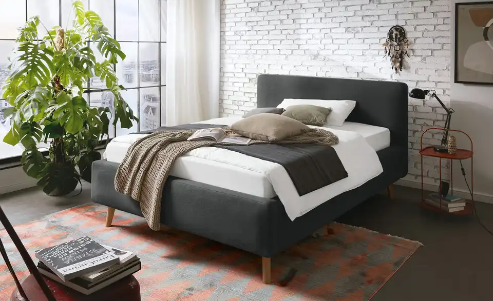 Polsterbettgestell Mattis, in Wohnsituation