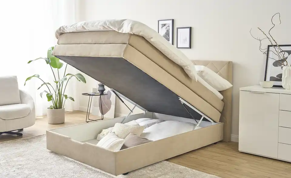 Boxspringbett Atika, Funktionsansicht