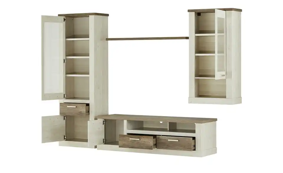 Wohnwand Viareggio, Funktionsansicht