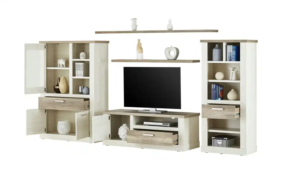 Wohnwand Viareggio, Funktionsansicht