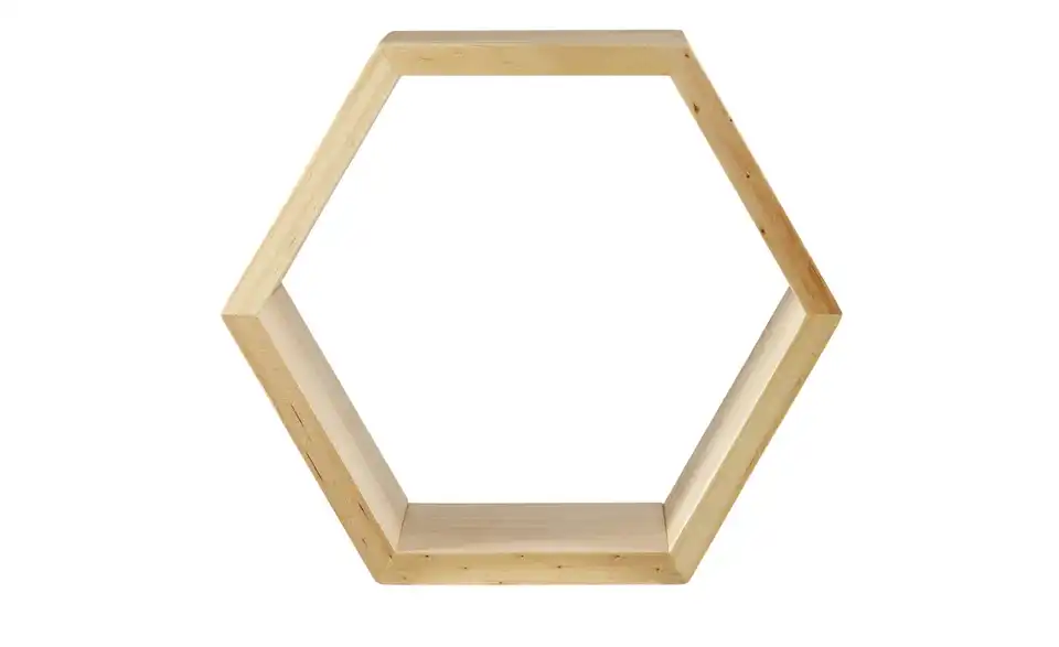 Wandregal 3er-Set, Frontansicht