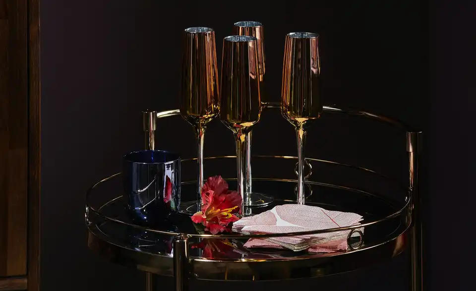 Servierwagen Sykia, in Wohnsituation