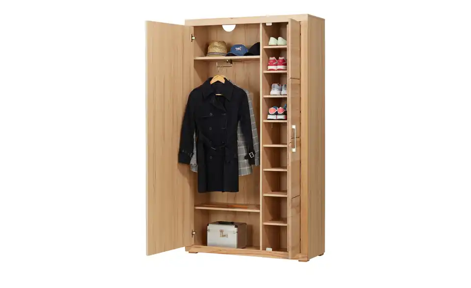 smart Garderobenschrank Malmö, geöffnet
