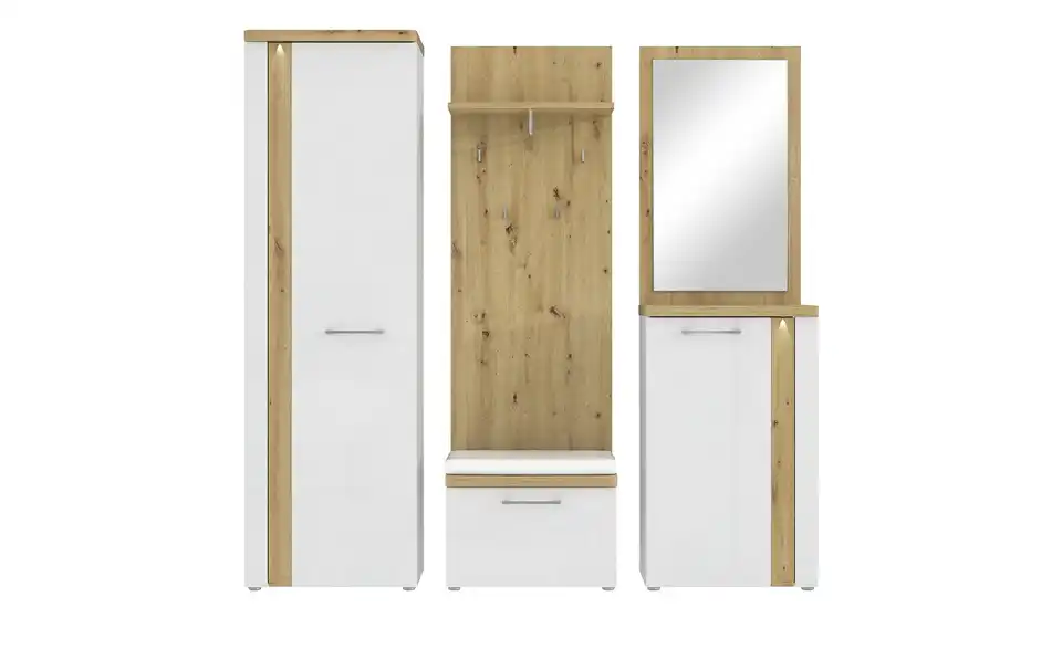 Garderobenpaneel Tulcan, in Wohnsituation