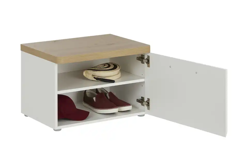 Garderobenbank Tulcan, geöffnet