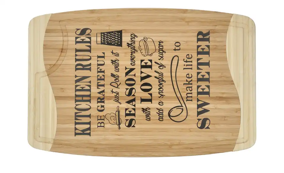 for friends Bambus-Schneidebrett, Perspektive