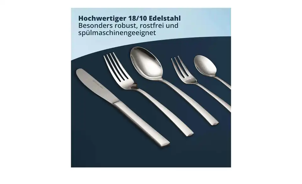 KHG Besteckset "740", 30-teilig "740", Bild mit Text