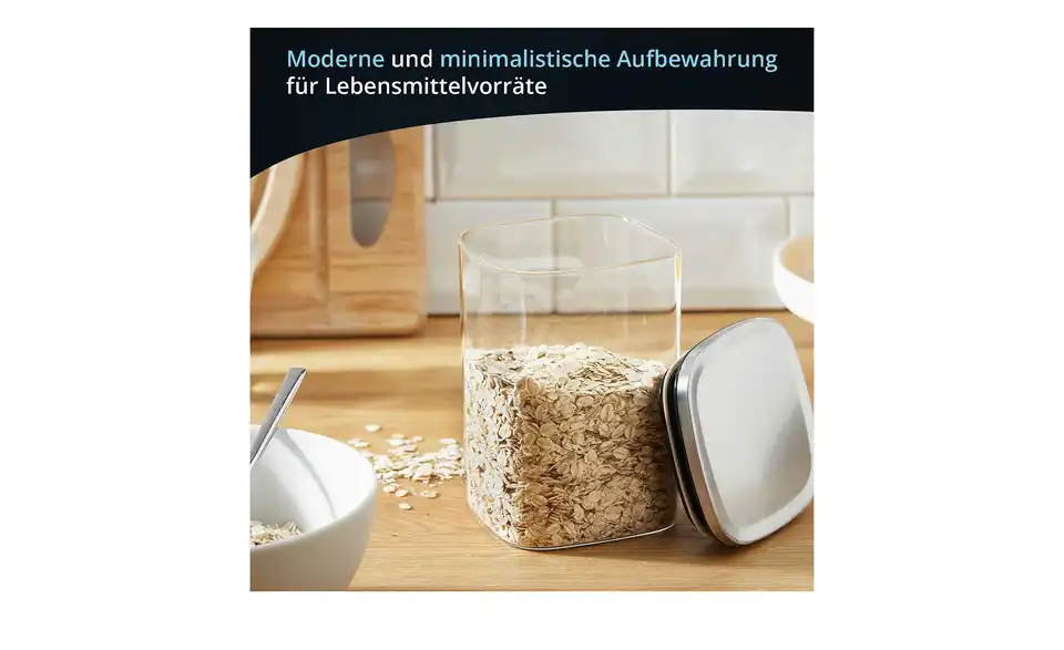 KHG Aufbewahrungsglas, Bild mit Text