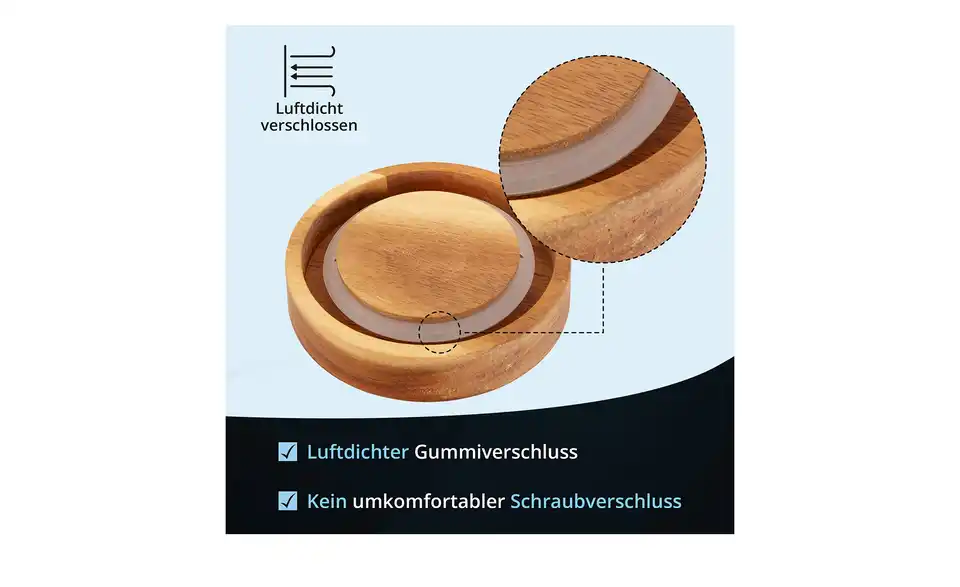 KHG Aufbewahrungsdose Zucker, Bild mit Text