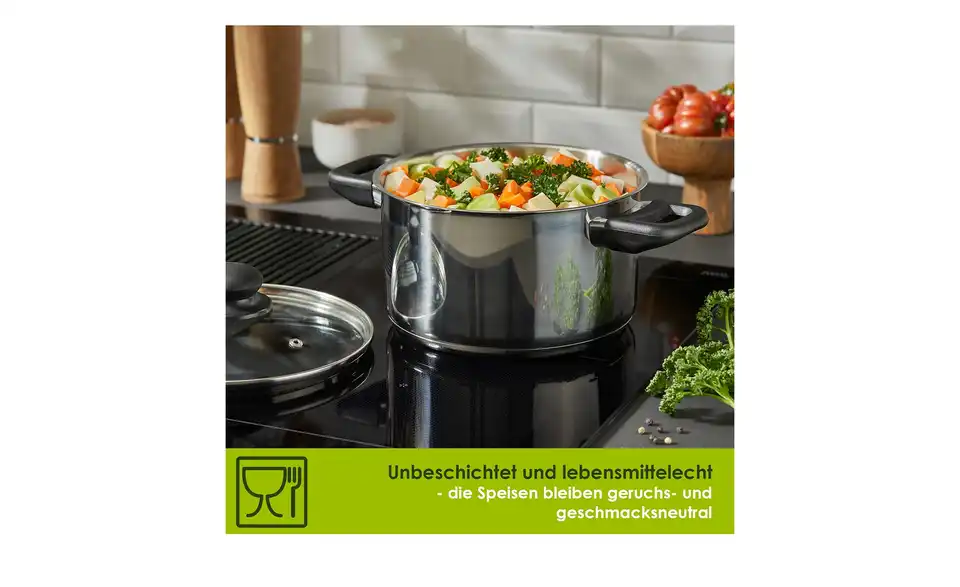 levelone Kochtopf 24 cm, Bild mit Text