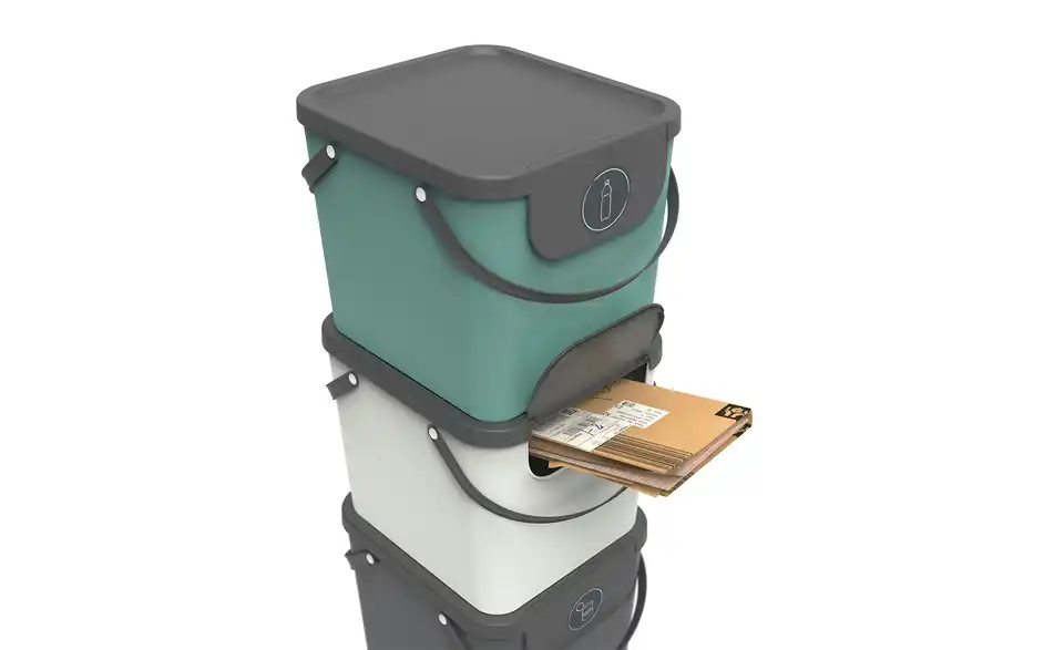 Rotho Abfallbehälter 25 Liter Albula, in Wohnsituation