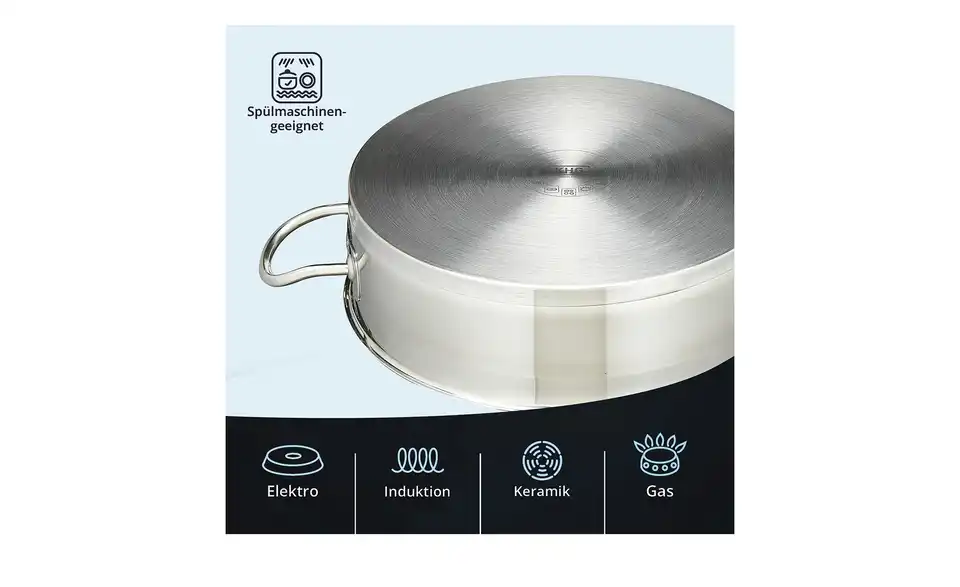 KHG Servierpfanne Luna, Bild mit Text