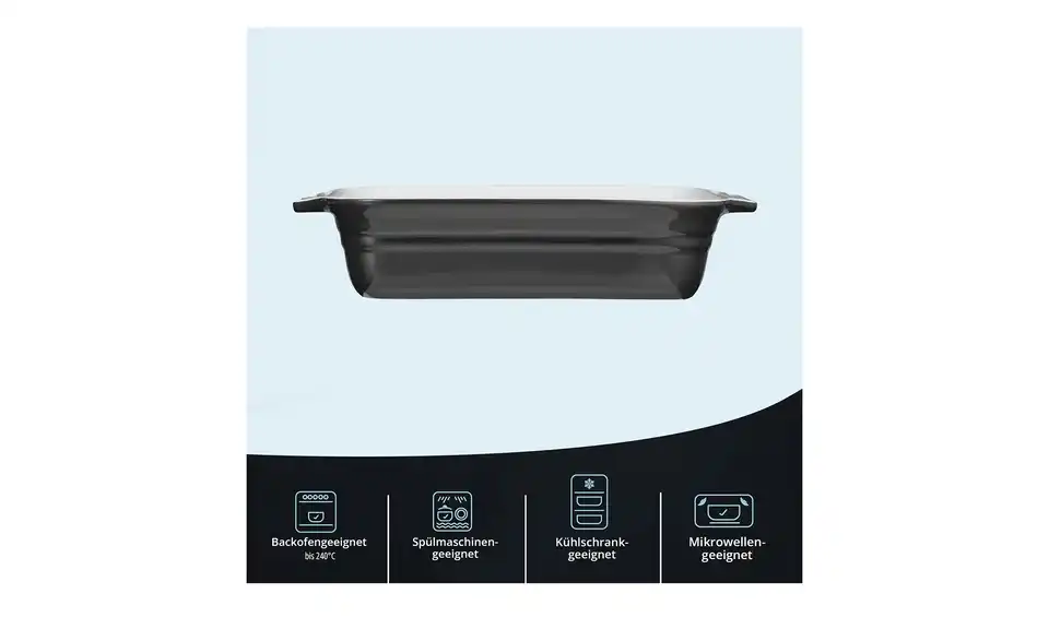 KHG Auflaufform, Bild mit Text