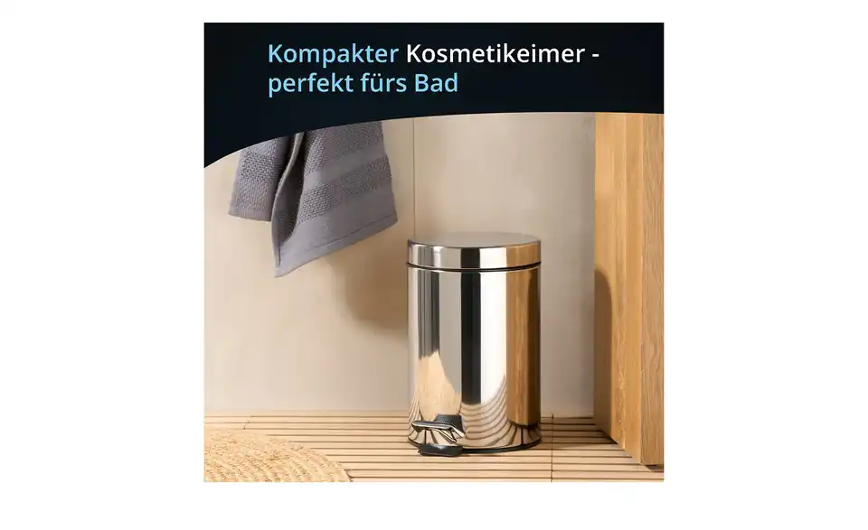 KHG Kosmetikeimer, Bild mit Text