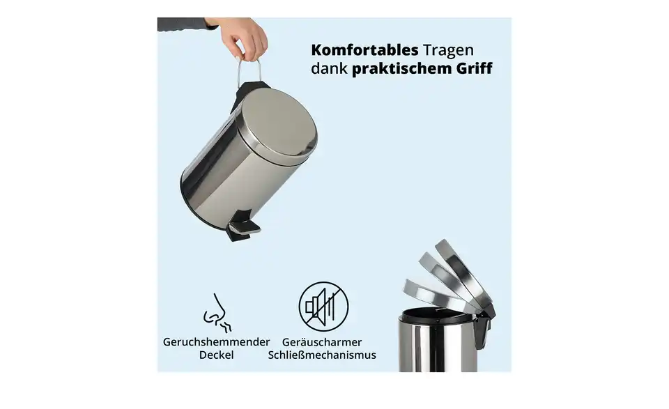 KHG Kosmetikeimer, Bild mit Text