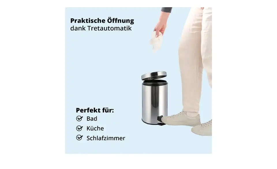 KHG Kosmetikeimer, Bild mit Text