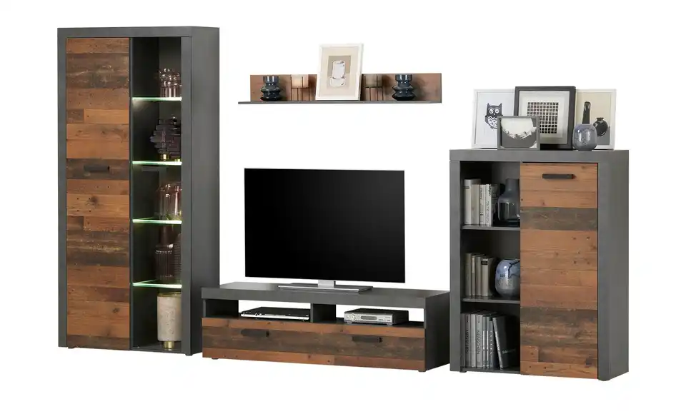 Anbauwand Jones, Beleuchtet