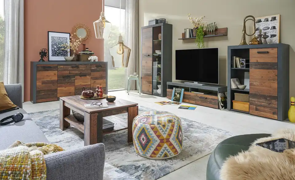 Anbauwand Jones, in Wohnsituation