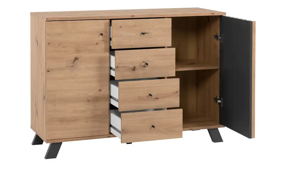 Sideboard Malloa, geöffnet