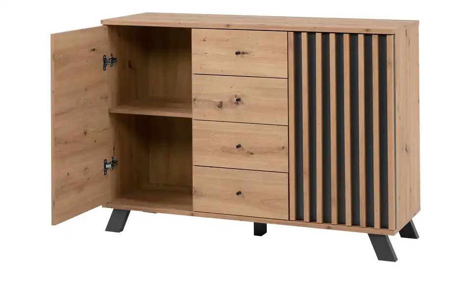 Sideboard Malloa, geöffnet