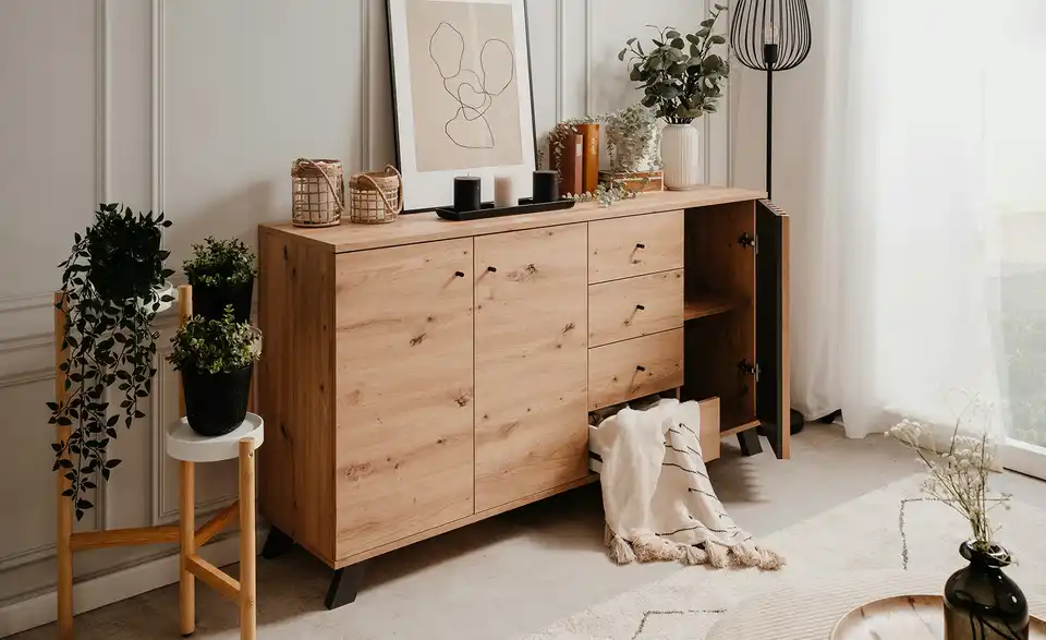 Sideboard Malloa, in Wohnsituation