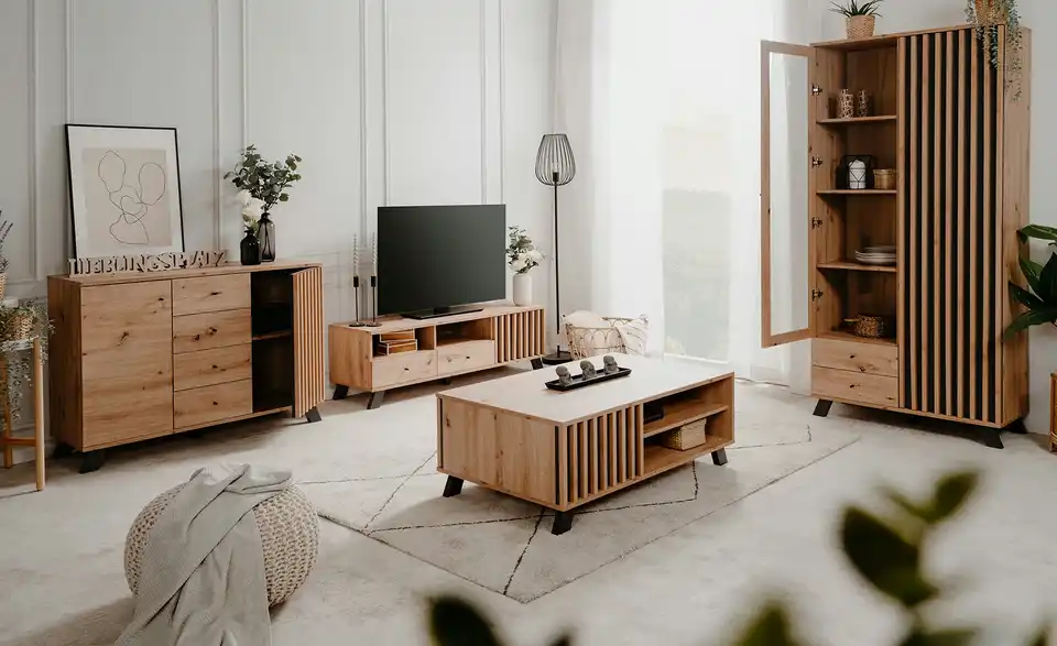 Vitrine, in Wohnsituation