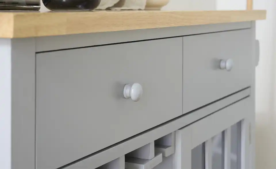 Servierwagen Thasos, Detailansicht