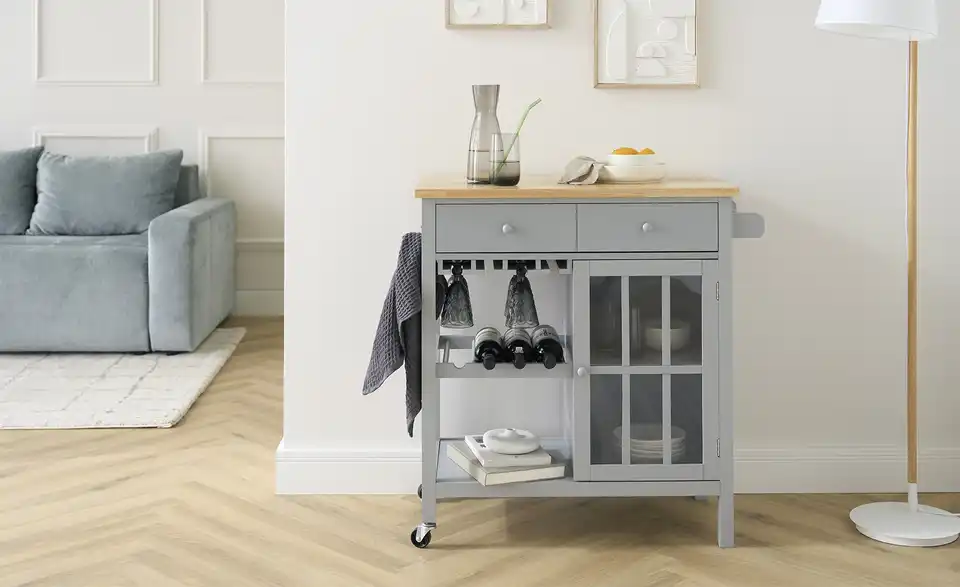 Servierwagen Thasos, Frontansicht