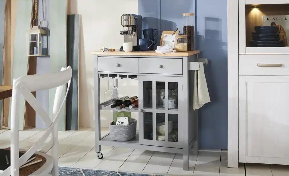 Servierwagen Thasos, in Wohnsituation