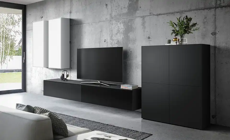 TV-Lowboard Huara, in Wohnsituation