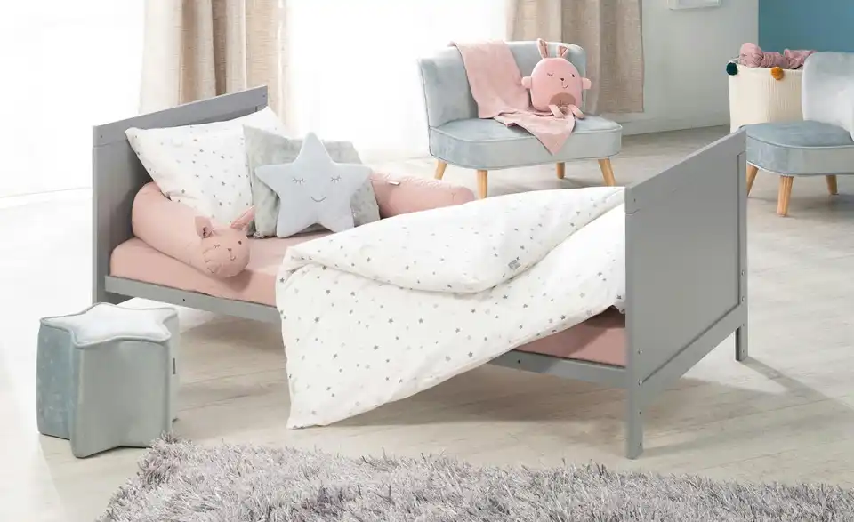 Roba Komplettbetset Sternenzauber weiß, Profilansicht