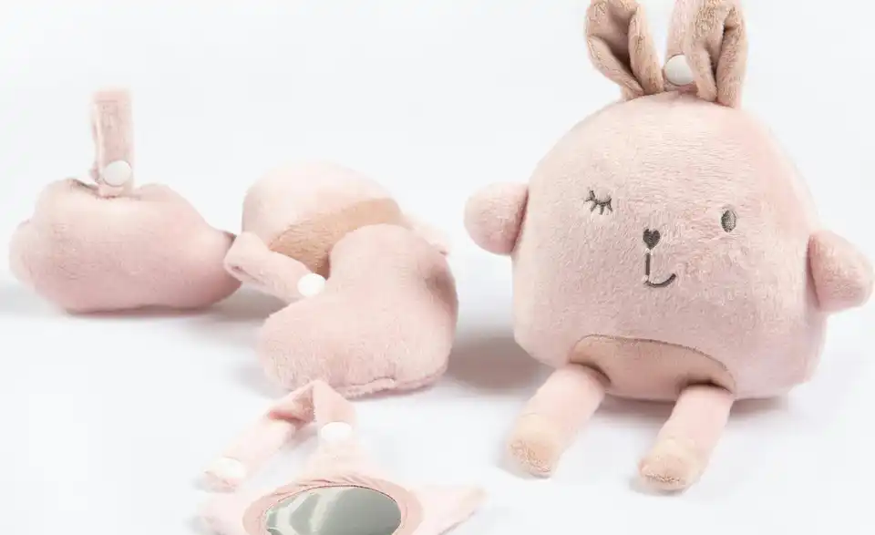 Roba Krabbeldecke Style, Stoffstruktur