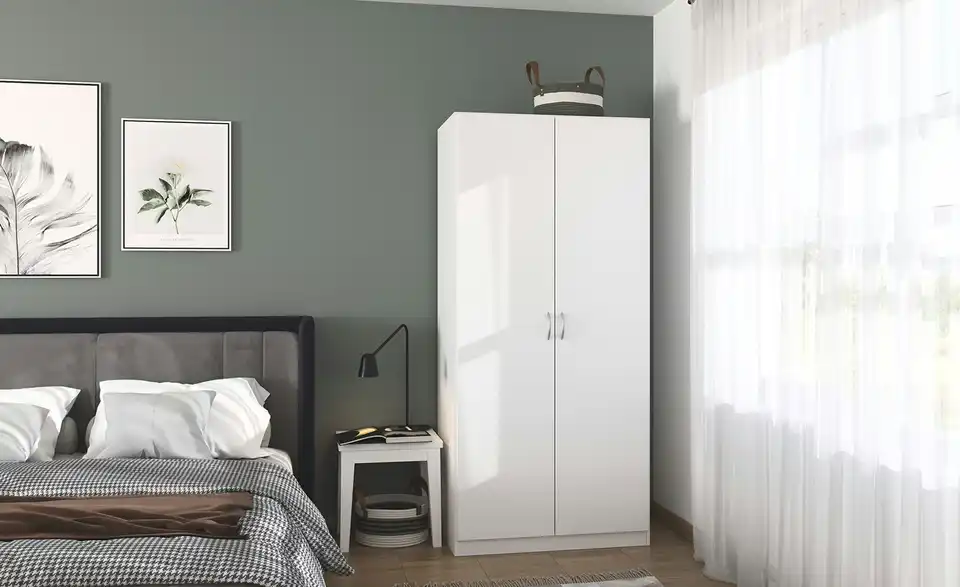Kleiderschrank Case, in Wohnsituation