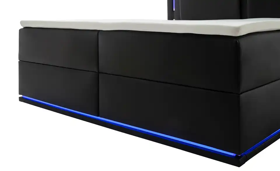 Boxspringbett mit Stauraum Lumino, Detailansicht