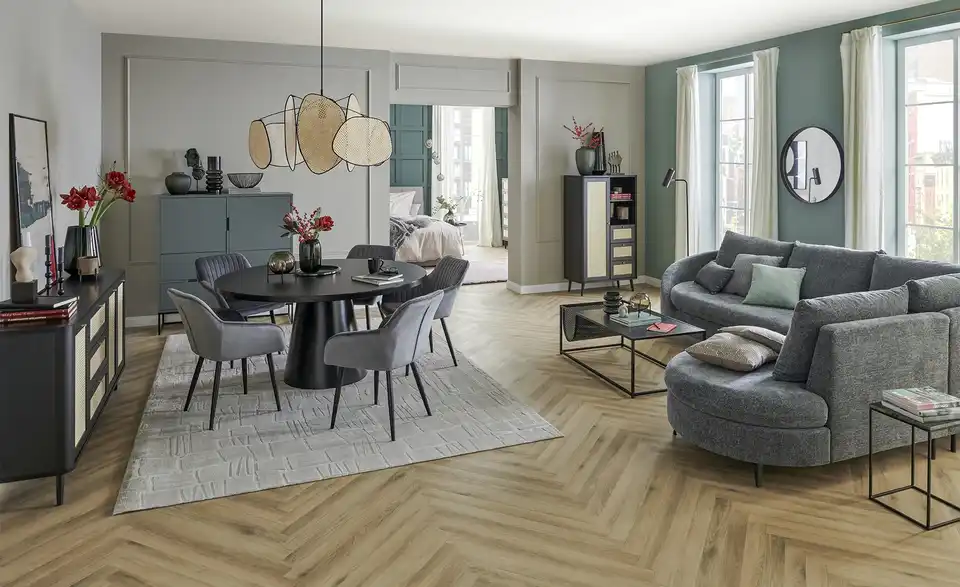 Esstisch Reflection, in Wohnsituation