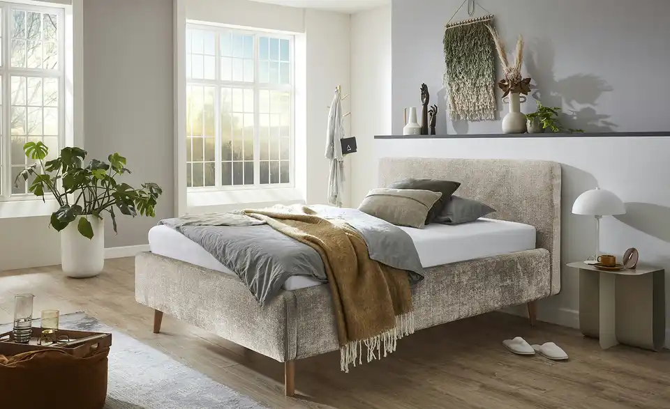 Polsterbettgestell Mattis, in Wohnsituation