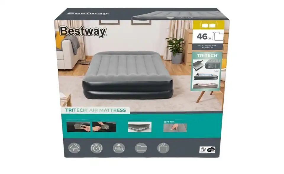 Luftbett Bestway, Verpackung