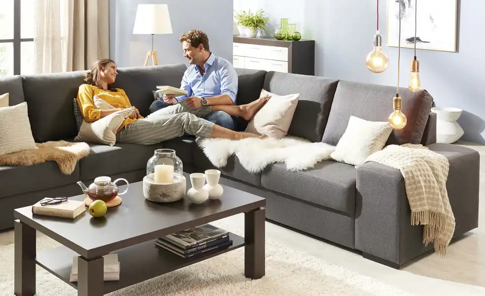 Ecksofa Reneé, in Wohnsituation