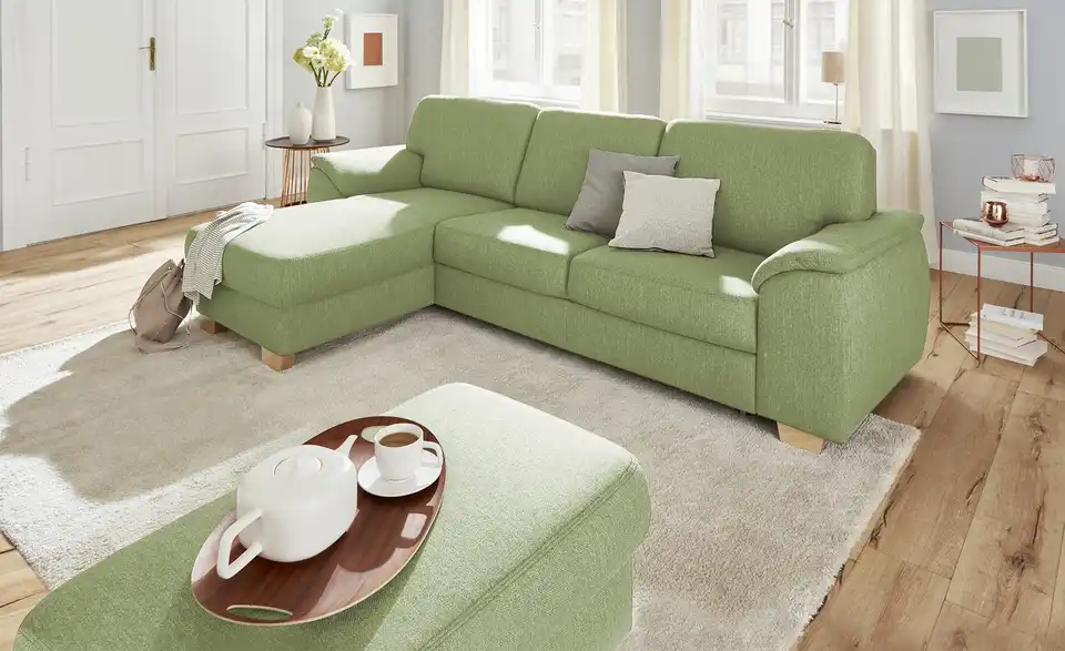 Ecksofa Valencia, in Wohnsituation