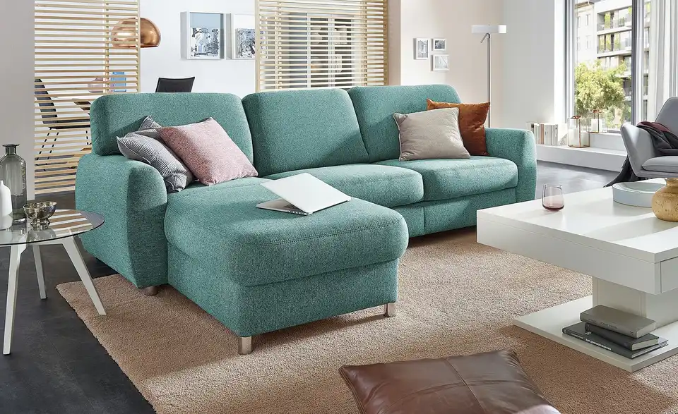 Ecksofa Valencia, in Wohnsituation